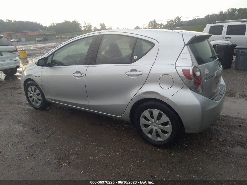 2013 TOYOTA PRIUS C ONE/TWO/THREE/FOUR - JTDKDTB30D1552328