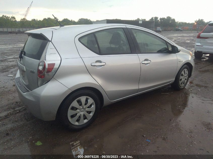 2013 TOYOTA PRIUS C ONE/TWO/THREE/FOUR - JTDKDTB30D1552328
