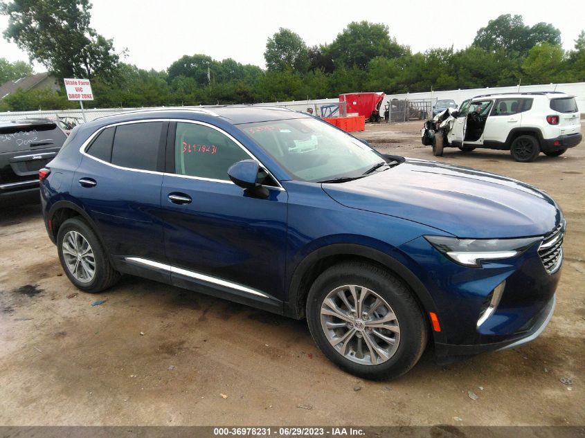 2022 BUICK ENVISION PREFERRED - LRBAZLR43ND163628