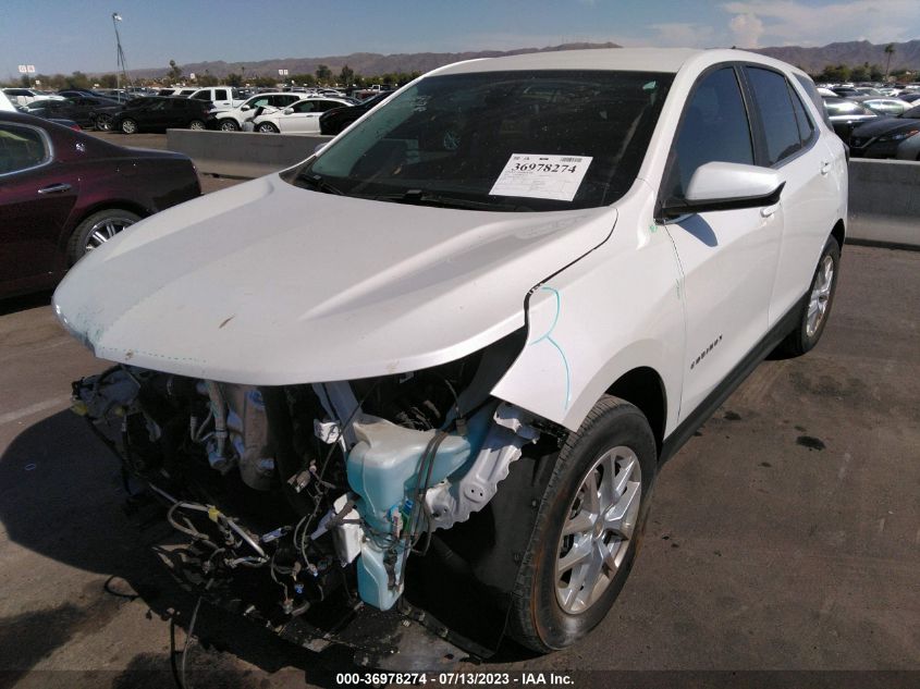 2022 CHEVROLET EQUINOX LT - 3GNAXKEV6NL116577