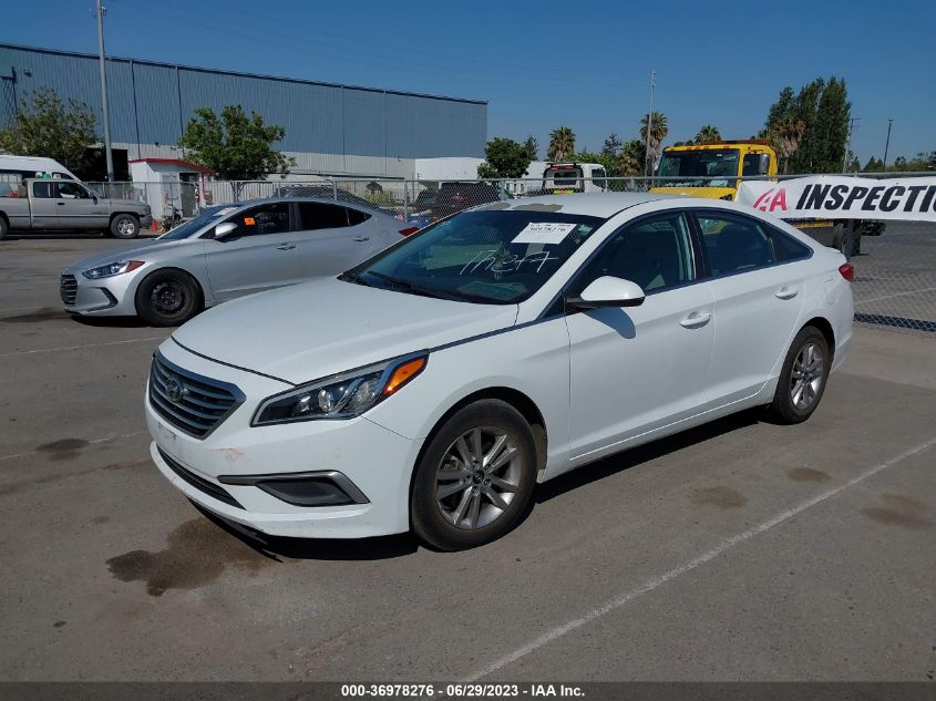 2017 HYUNDAI SONATA SE - 5NPE24AF8HH446695