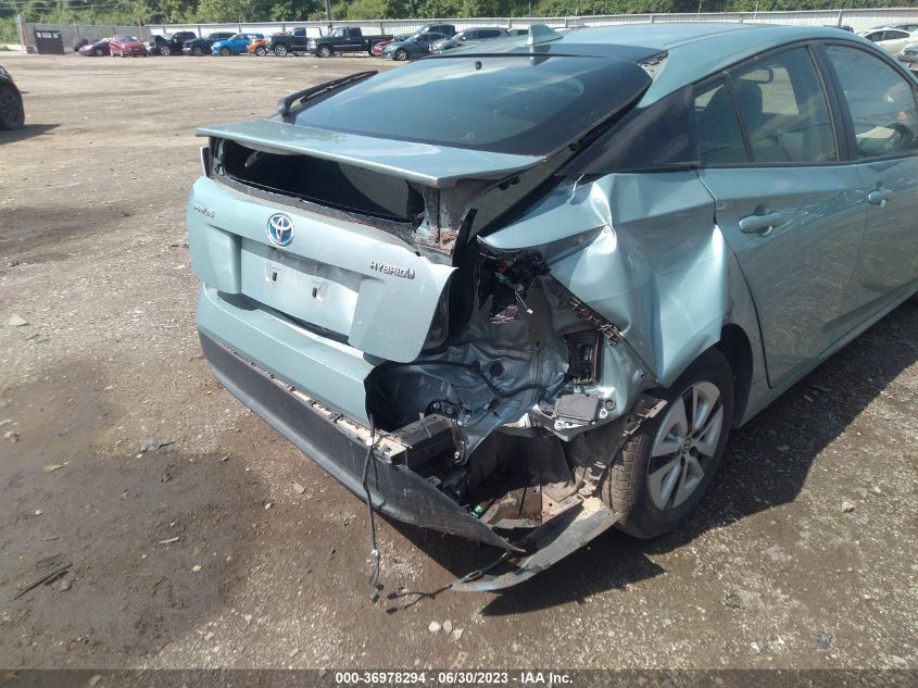 2016 TOYOTA PRIUS FOUR - JTDKARFU9G3023161
