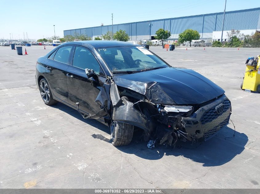 WAUBUDGY1NA014200 AUDI A3 SEDAN PREMIUM PLUS 2022