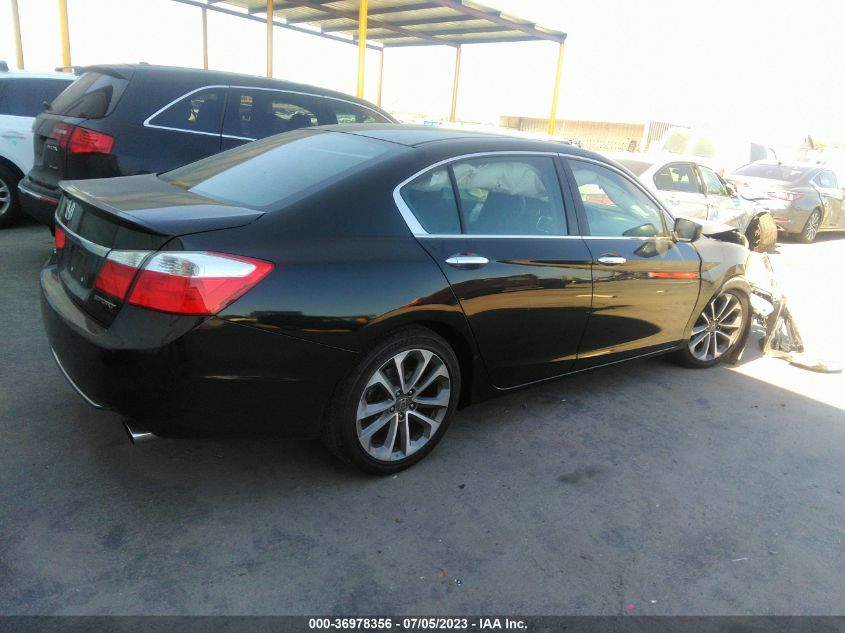 2015 HONDA ACCORD SEDAN SPORT - 1HGCR2F53FA119831