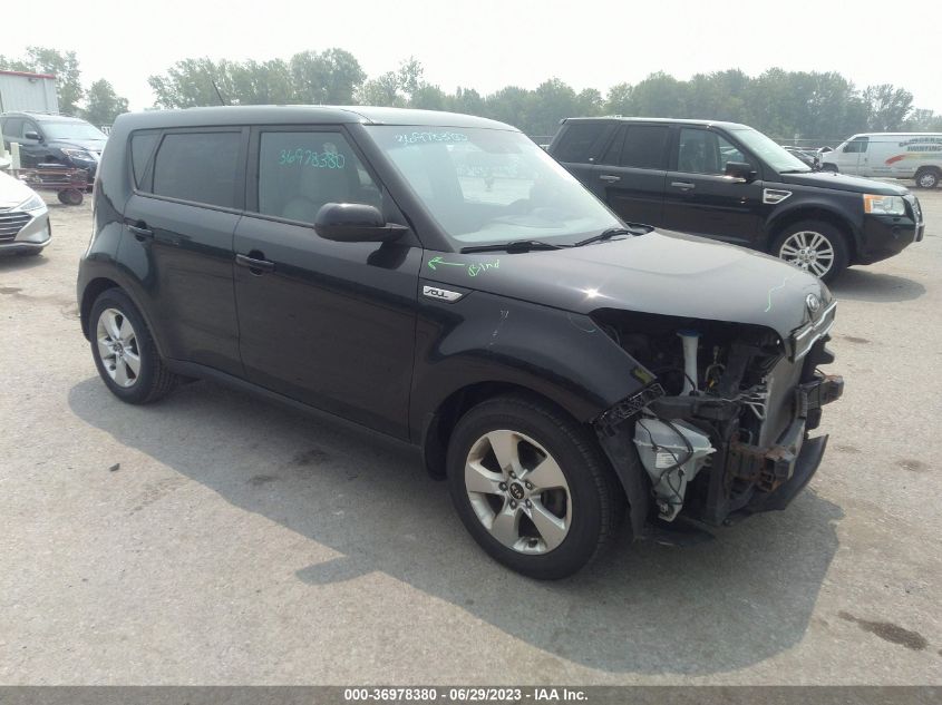 2017 KIA SOUL BASE - KNDJN2A24H7886635