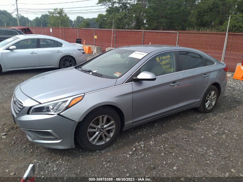 2017 HYUNDAI SONATA 2.4L - 5NPE24AF7HH549090