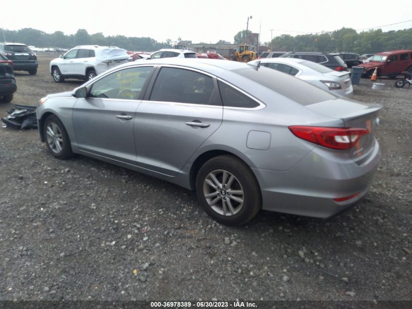 2017 HYUNDAI SONATA 2.4L - 5NPE24AF7HH549090