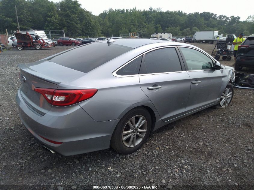 2017 HYUNDAI SONATA 2.4L - 5NPE24AF7HH549090