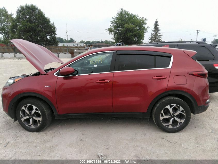 2022 KIA SPORTAGE LX - KNDPMCAC7N7981679