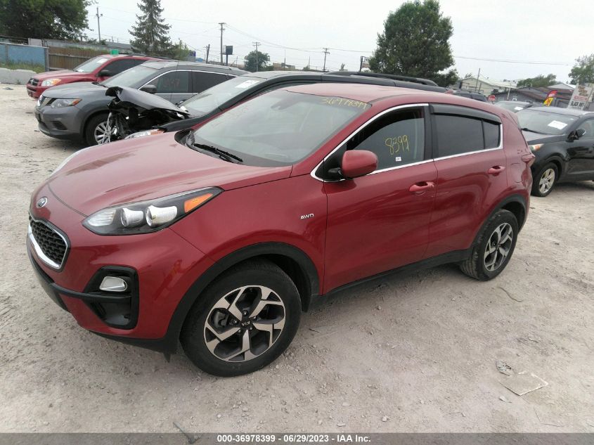 2022 KIA SPORTAGE LX - KNDPMCAC7N7981679