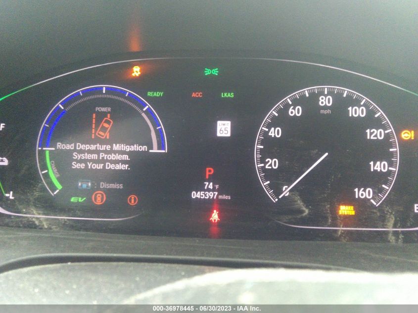 2020 HONDA INSIGHT TOURING 19XZE4F99LE002170