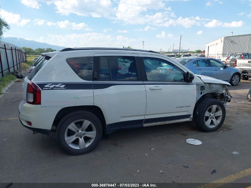 2016 JEEP COMPASS LATITUDE - 1C4NJDEB1GD594184