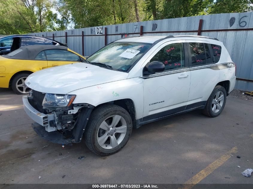 2016 JEEP COMPASS LATITUDE - 1C4NJDEB1GD594184
