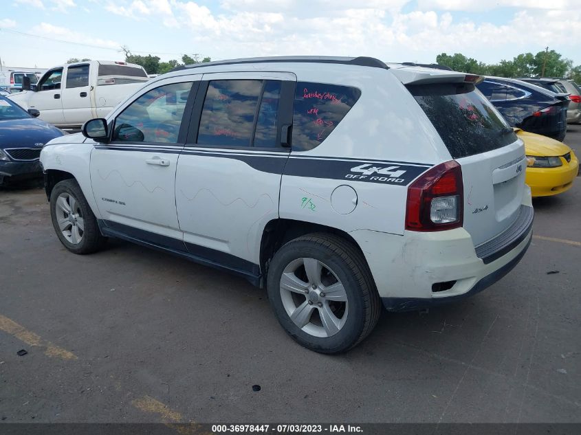 2016 JEEP COMPASS LATITUDE - 1C4NJDEB1GD594184