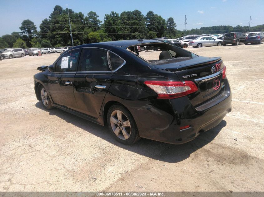 2013 NISSAN SENTRA SR - 3N1AB7AP3DL738907