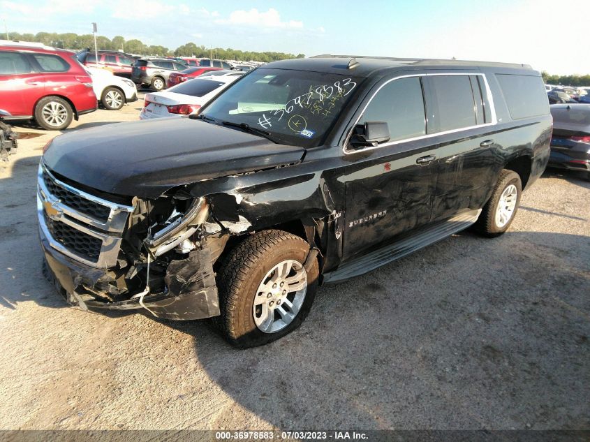 2015 CHEVROLET SUBURBAN C1500 LT - 1GNSCJKC4FR275332