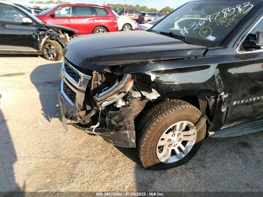 2015 CHEVROLET SUBURBAN C1500 LT - 1GNSCJKC4FR275332