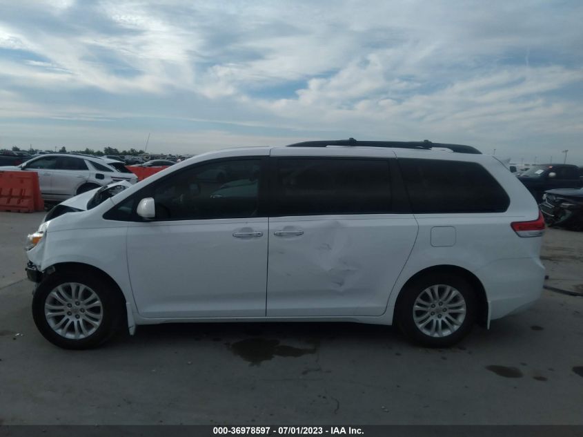 2013 TOYOTA SIENNA XLE AAS/XLE/LTD - 5TDYK3DC3DS327868