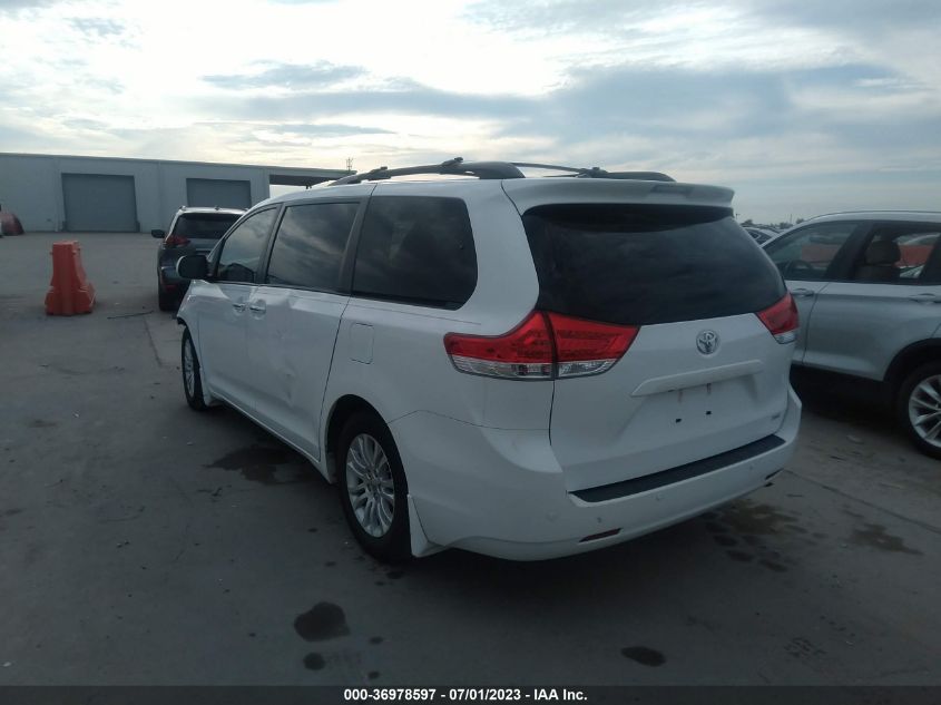 2013 TOYOTA SIENNA XLE AAS/XLE/LTD - 5TDYK3DC3DS327868