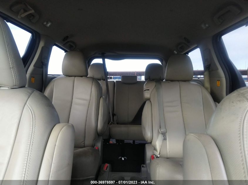 2013 TOYOTA SIENNA XLE AAS/XLE/LTD - 5TDYK3DC3DS327868