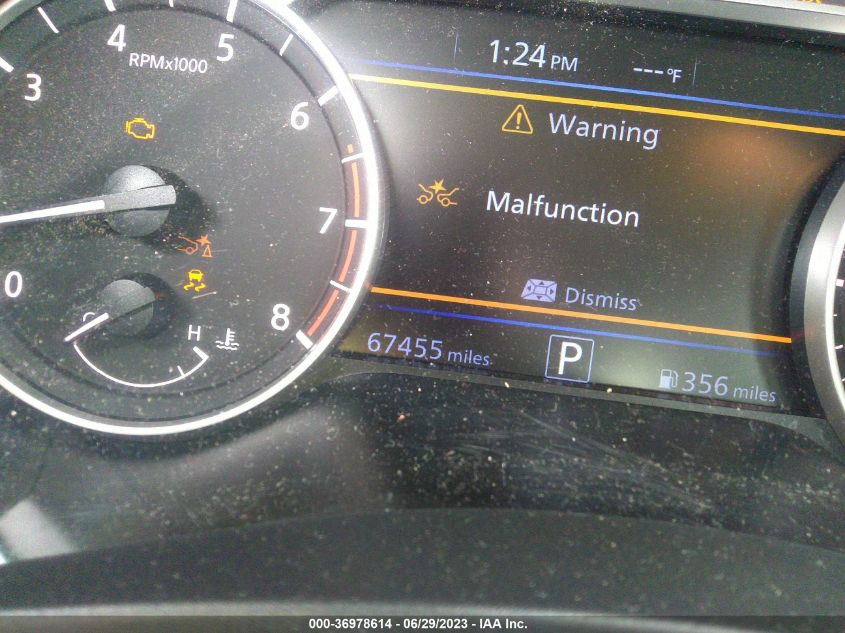 2019 NISSAN ALTIMA 2.5 SV - 1N4BL4DW9KC196422