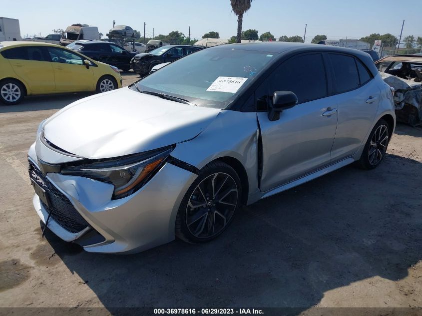 2020 TOYOTA COROLLA HATCHBACK XSE JTNC4RBE8L3076983