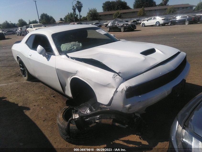 VIN 2C3CDZJGXKH677318 2019 DODGE CHALLENGER GT