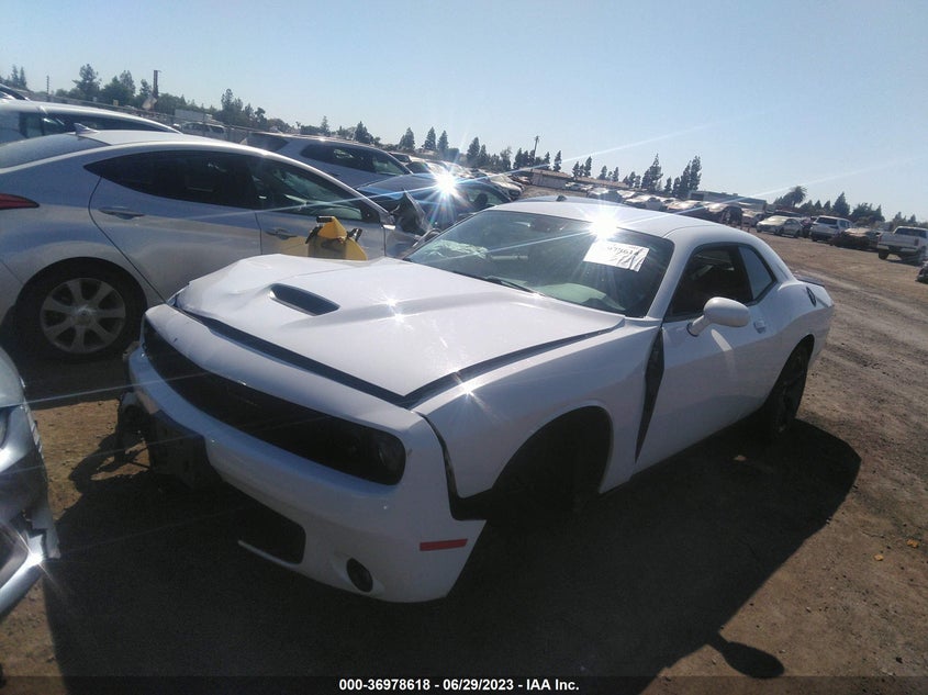 VIN 2C3CDZJGXKH677318 2019 DODGE CHALLENGER GT