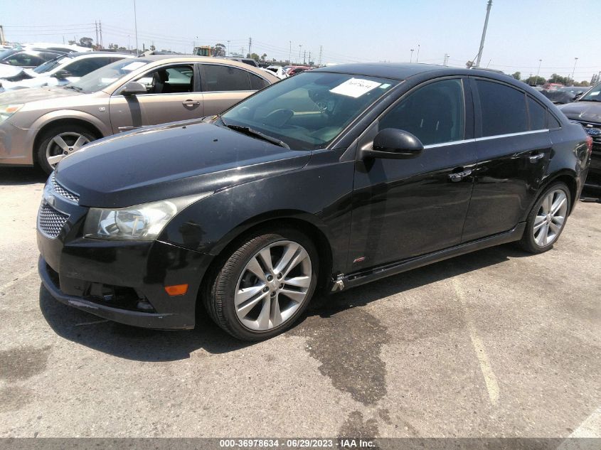 2013 CHEVROLET CRUZE LTZ - 1G1PG5SB4D7260879