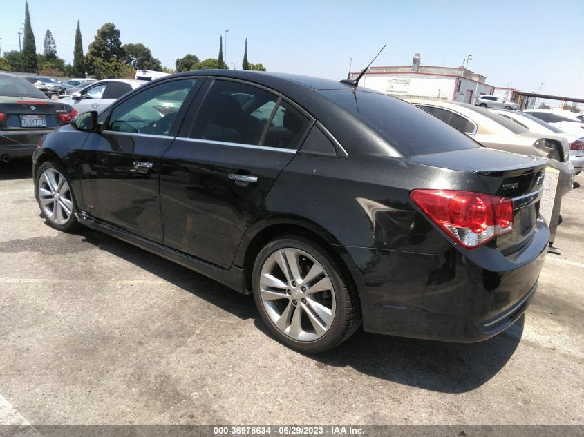 2013 CHEVROLET CRUZE LTZ - 1G1PG5SB4D7260879