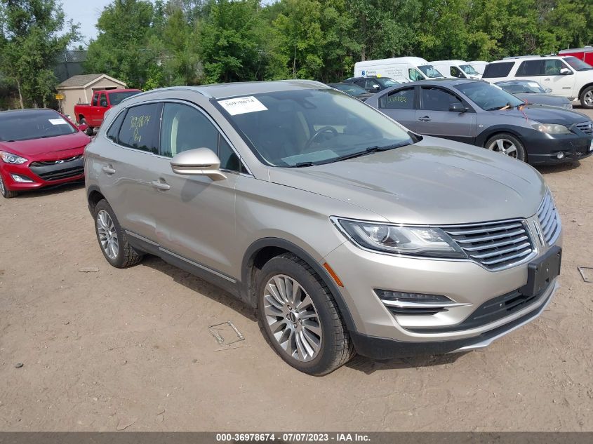 2015 LINCOLN MKC - 5LMTJ2AH6FUJ37609