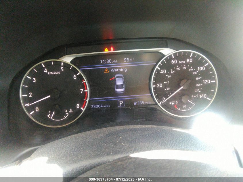 2019 NISSAN ALTIMA SR - 1N4BL4CW9KN317021