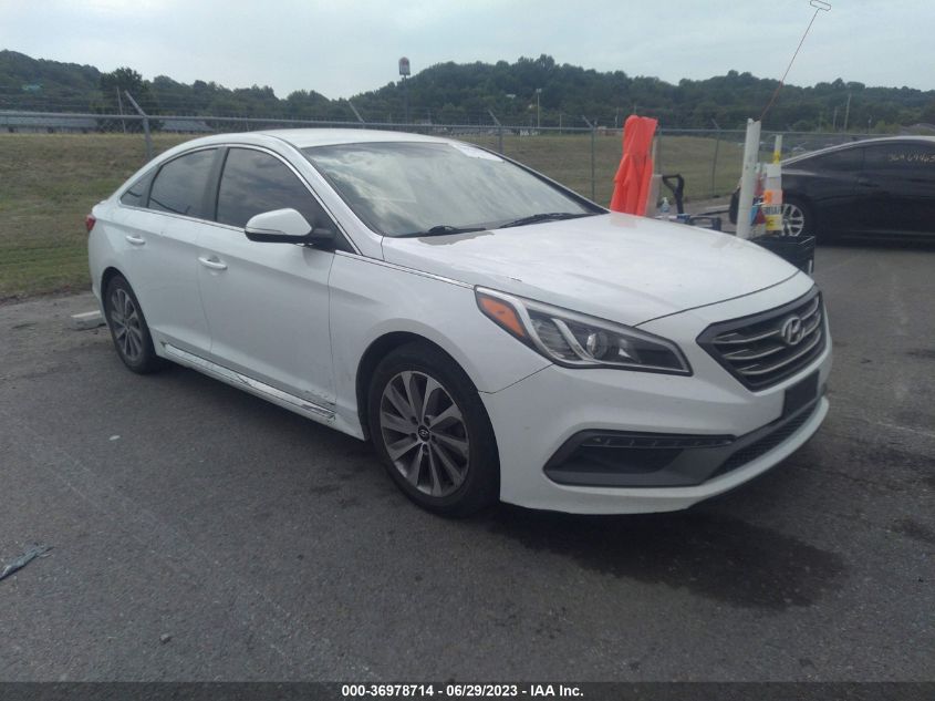 2015 HYUNDAI SONATA 2.4L SPORT - 5NPE34AF2FH021998