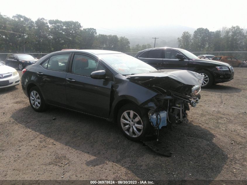 2015 TOYOTA COROLLA L/LE/S/S PLUS/LE PLUS - 2T1BURHE1FC352861