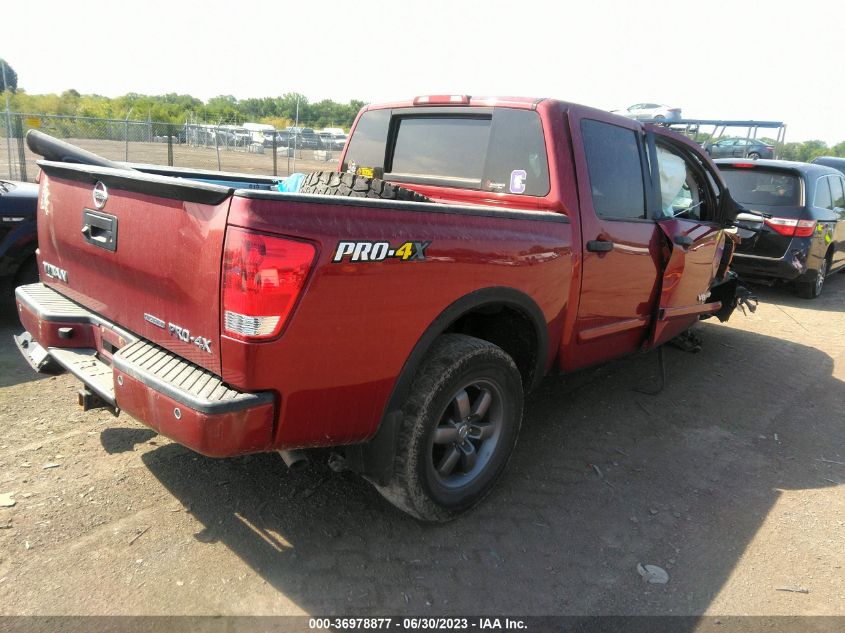 2014 NISSAN TITAN PRO-4X - 1N6BA0EC3EN513257