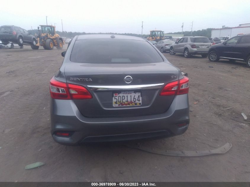 2017 NISSAN SENTRA SV - 3N1AB7AP9HL707652