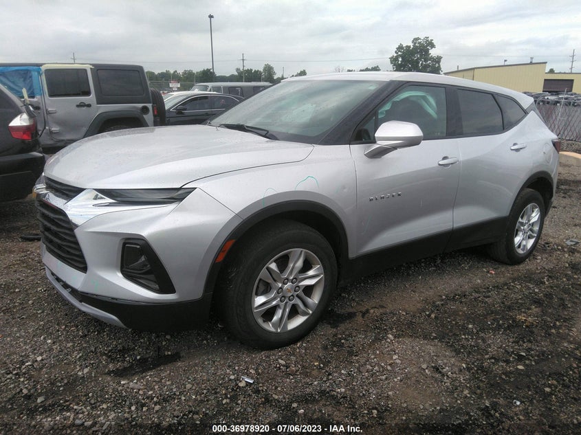 VIN 3GNKBCRS5LS684251 2020 CHEVROLET BLAZER 2LT