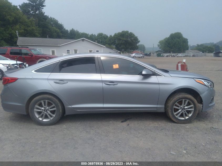 2017 HYUNDAI SONATA 2.4L - 5NPE24AF1HH456436