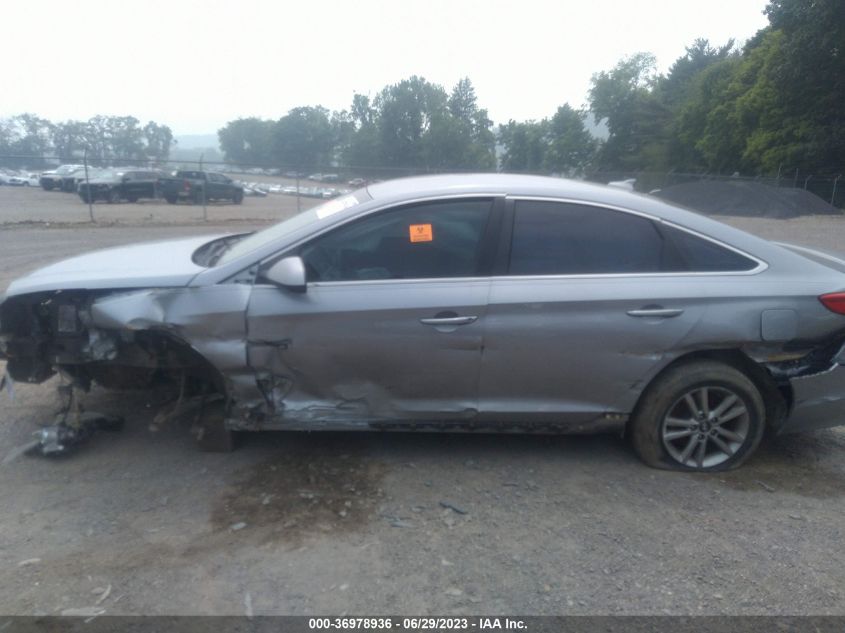 2017 HYUNDAI SONATA 2.4L - 5NPE24AF1HH456436