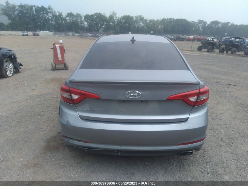 2017 HYUNDAI SONATA 2.4L - 5NPE24AF1HH456436