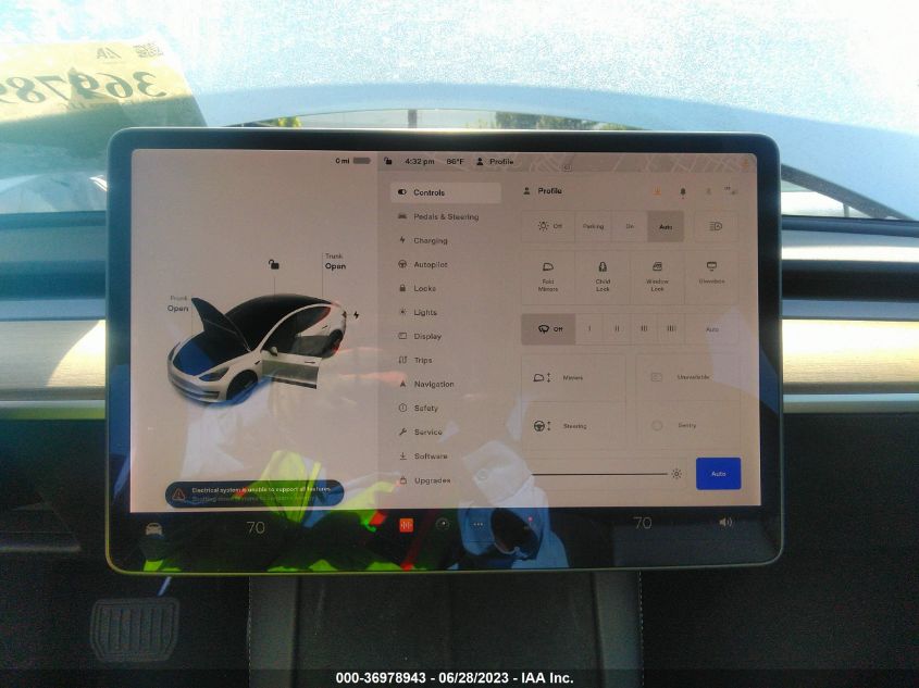 2021 TESLA MODEL 3 STANDARD RANGE PLUS - 5YJ3E1EA8MF961510