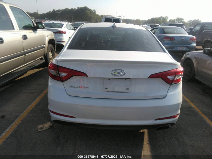 2016 HYUNDAI SONATA 2.4L SE - 5NPE24AF9GH318450