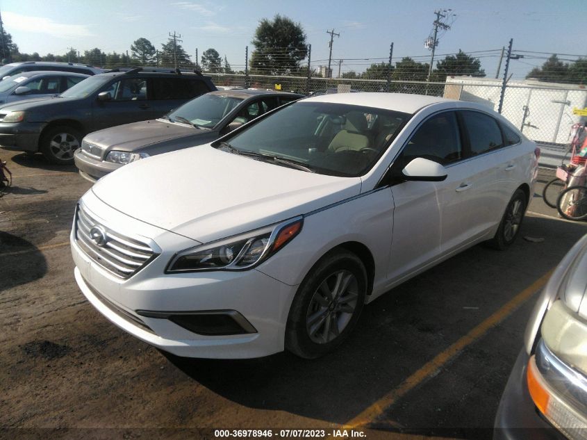 2016 HYUNDAI SONATA 2.4L SE - 5NPE24AF9GH318450