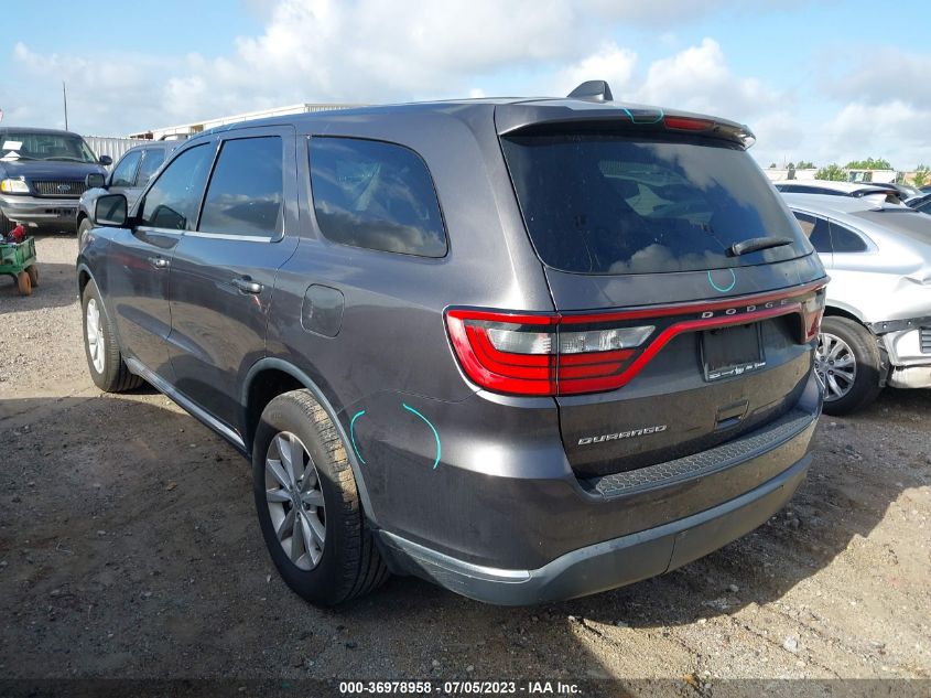 2014 DODGE DURANGO SXT - 1C4RDHAG3EC970176
