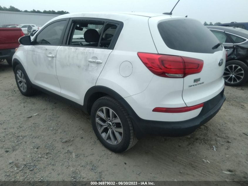 2016 KIA SPORTAGE LX - KNDPB3AC3G7856347
