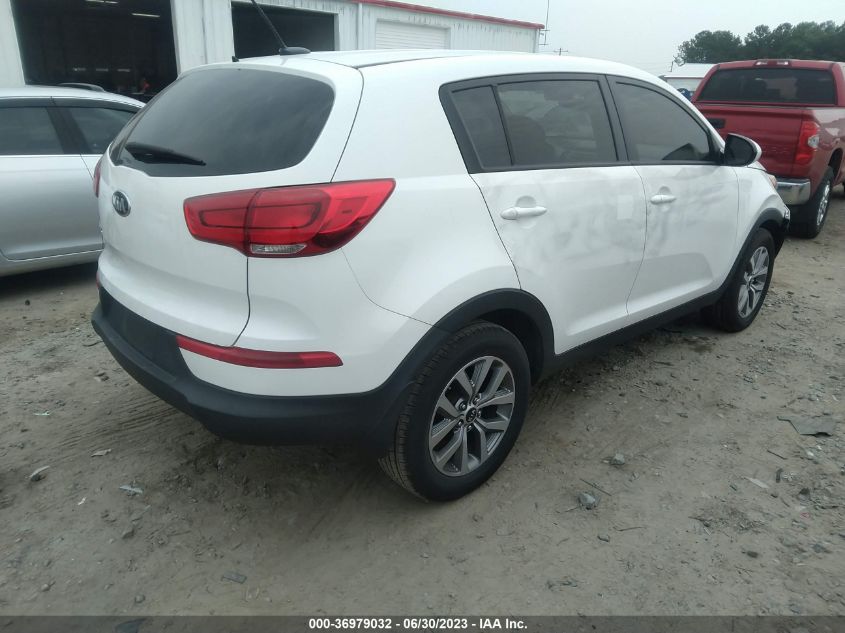 2016 KIA SPORTAGE LX - KNDPB3AC3G7856347