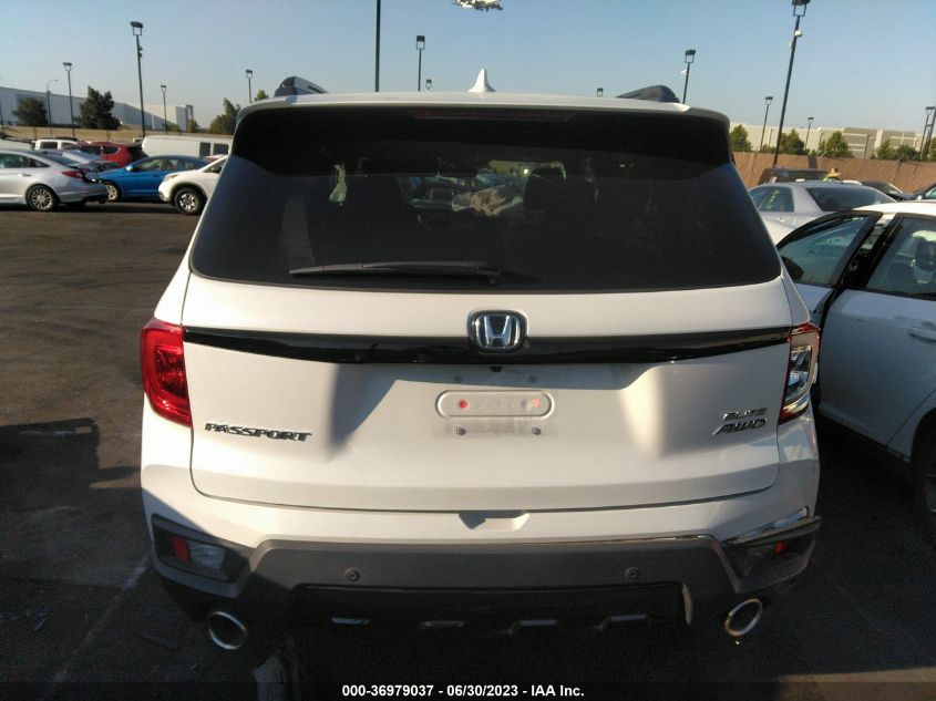 2022 HONDA PASSPORT ELITE - 5FNYF8H04NB015016