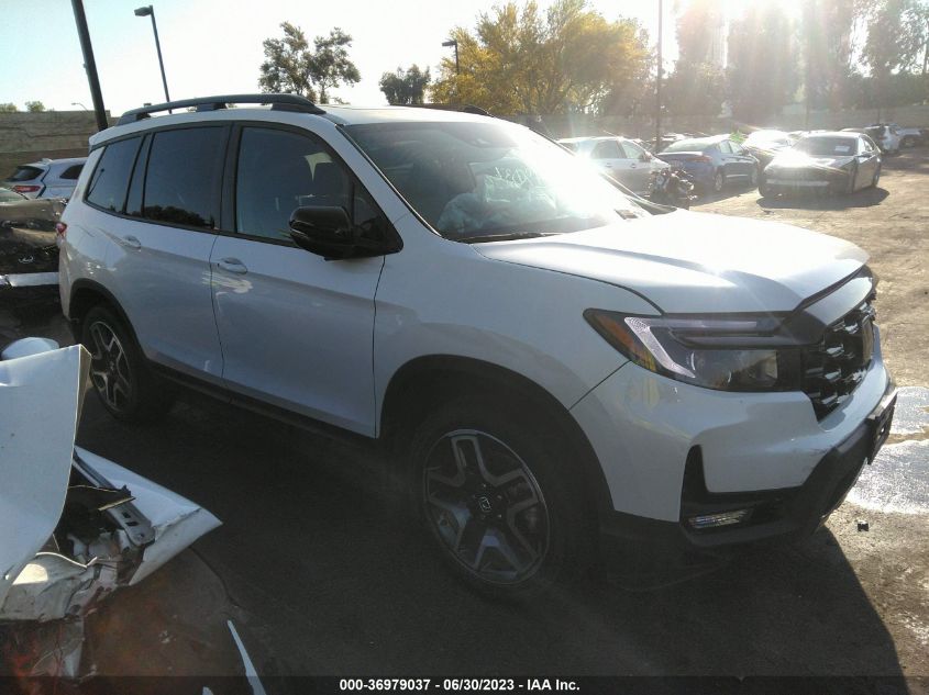 2022 HONDA PASSPORT ELITE - 5FNYF8H04NB015016