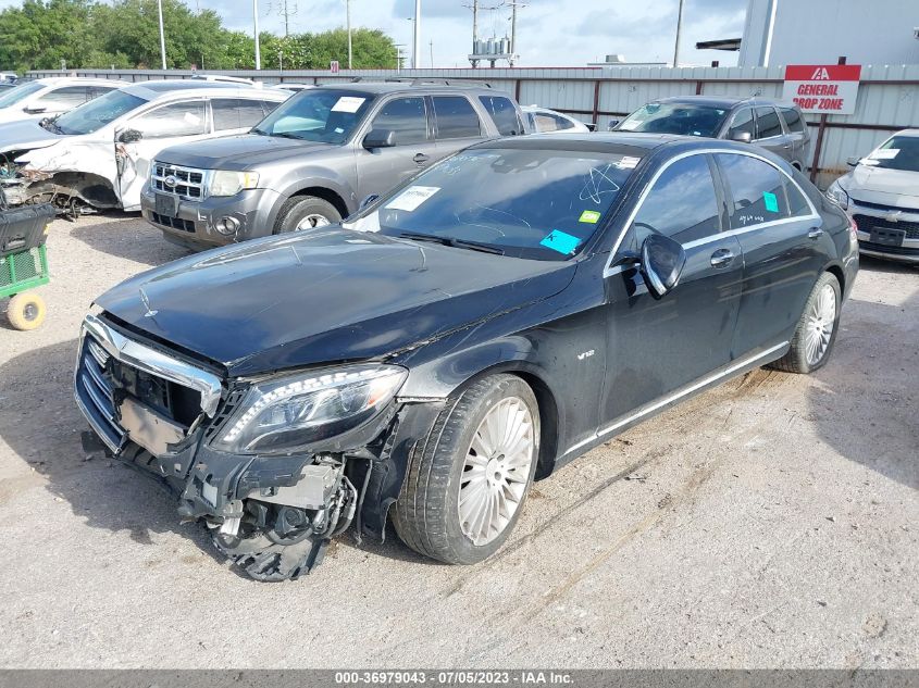 2015 MERCEDES-BENZ S-CLASS S 600 - WDDUG7GB1FA095996