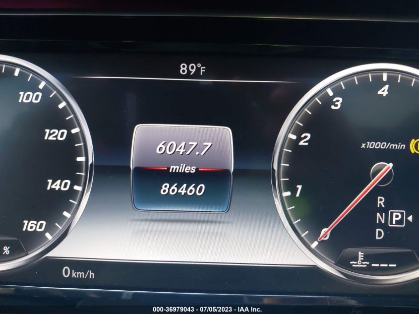 2015 MERCEDES-BENZ S-CLASS S 600 - WDDUG7GB1FA095996